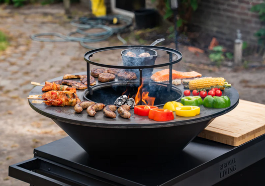 BBQ Plancha Verhoogde Wokring