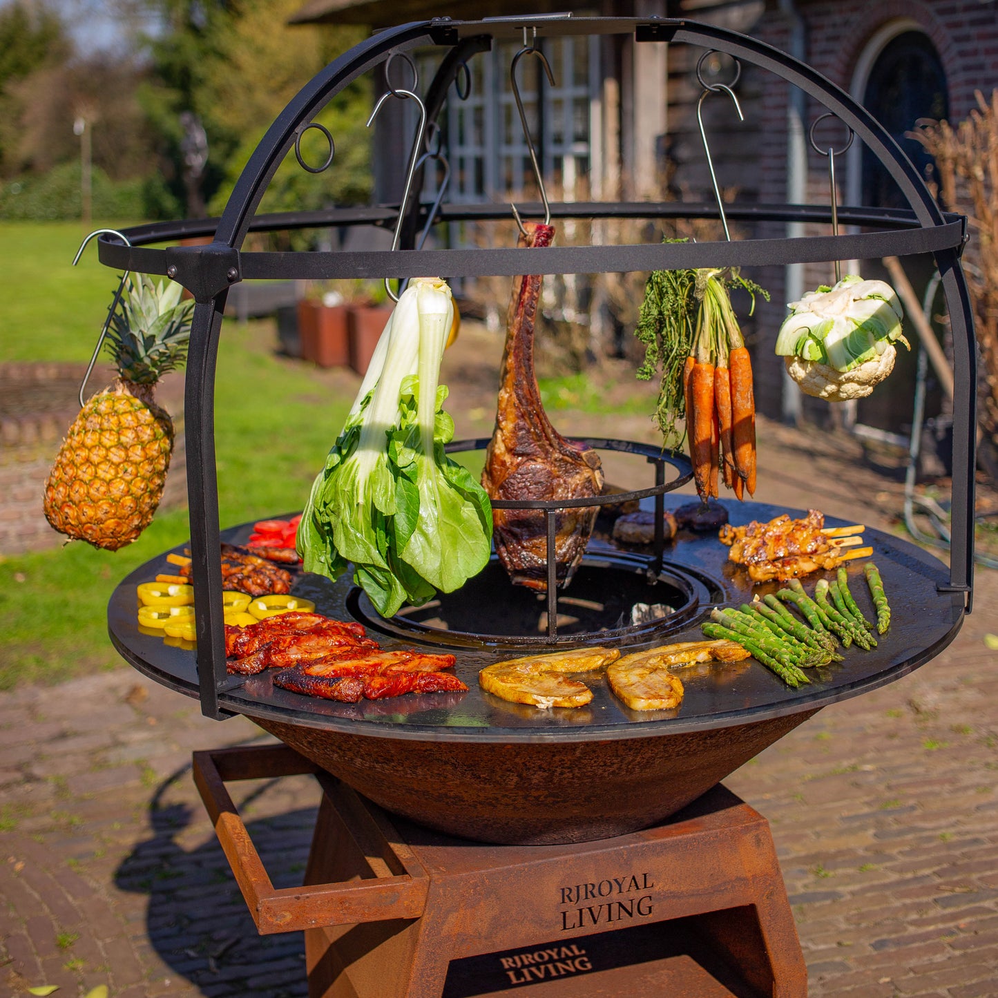 BBQ Plancha Cage 100cm Ø