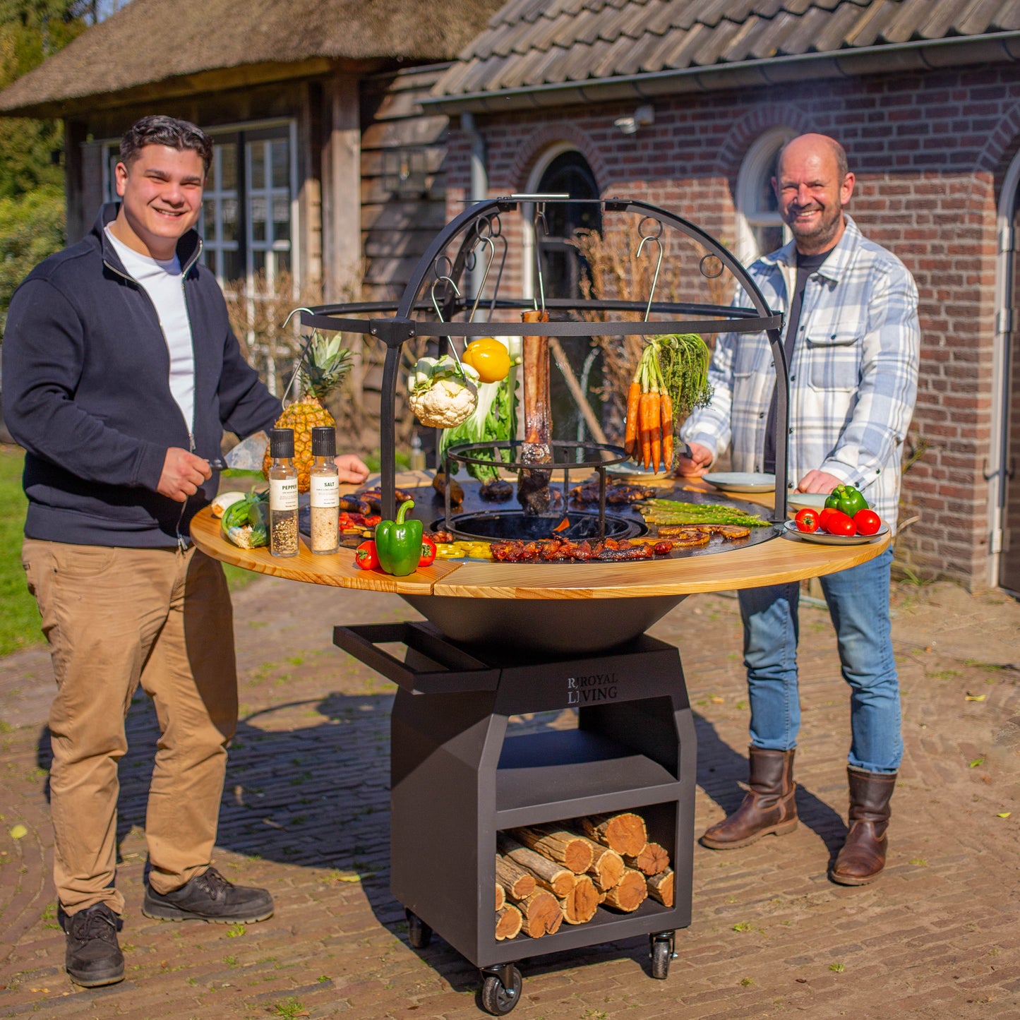 BBQ Plancha Cage 100cm Ø