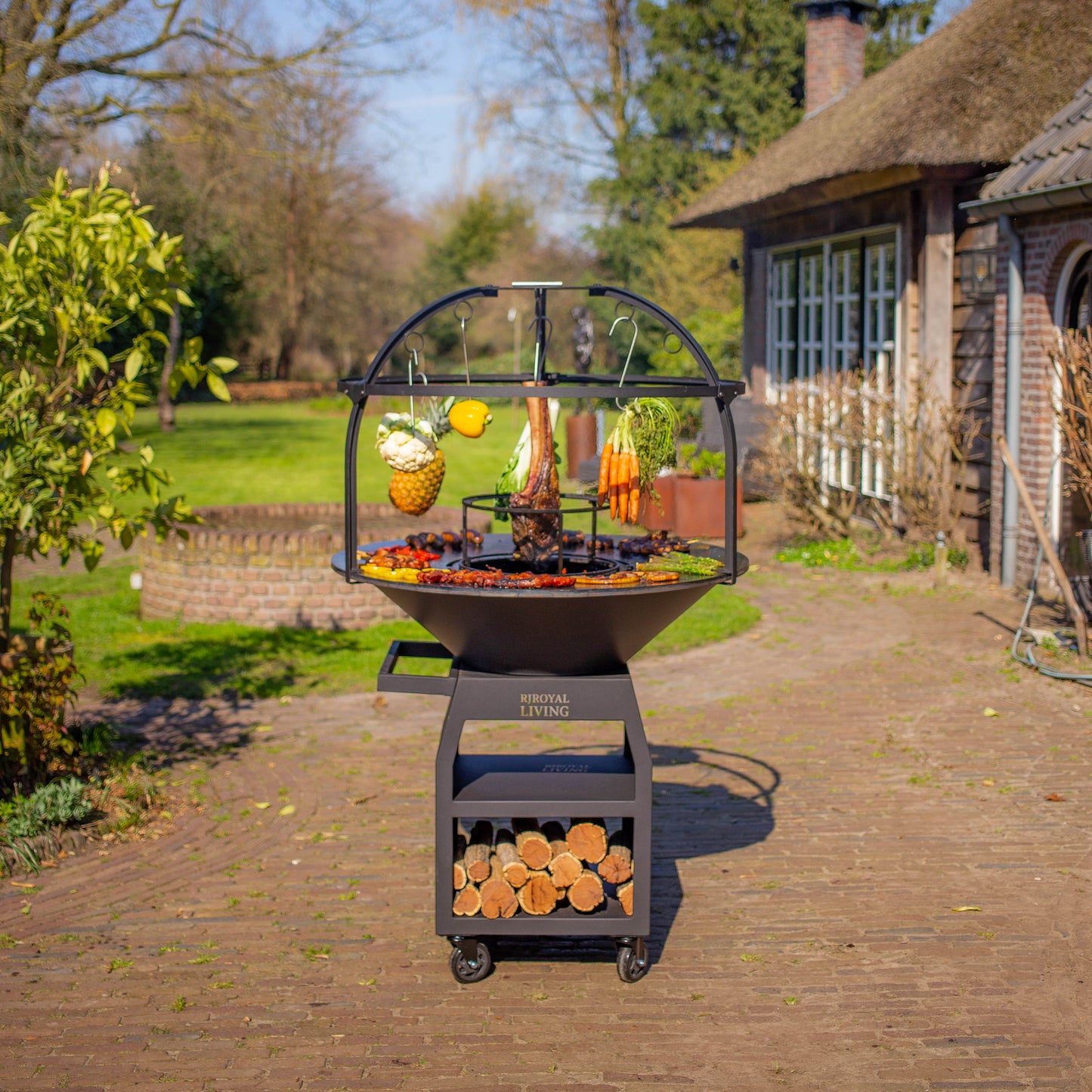 BBQ Plancha Cage 100cm Ø