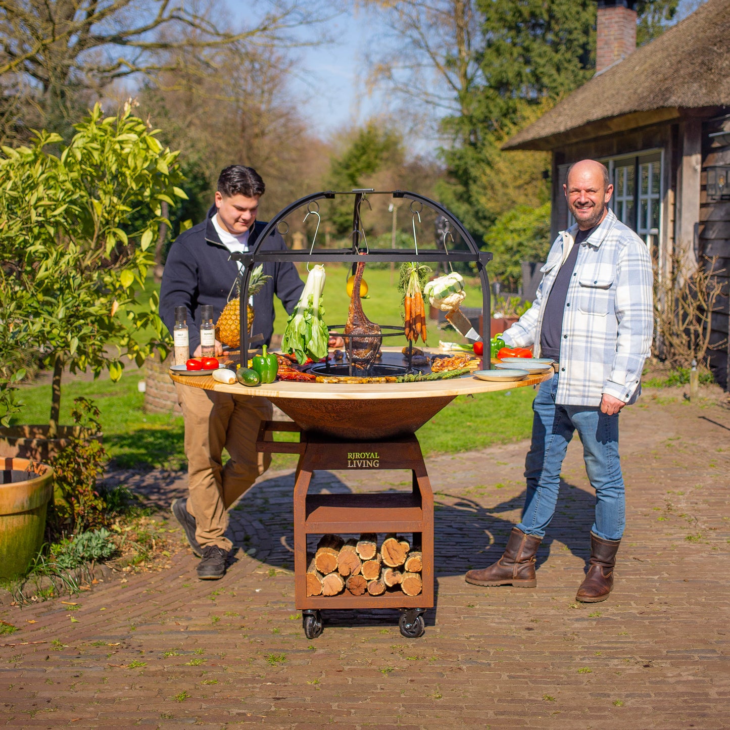 BBQ Plancha Cage 100cm Ø