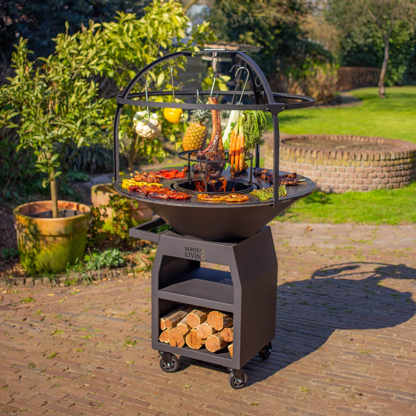 BBQ Plancha Cage 100cm Ø