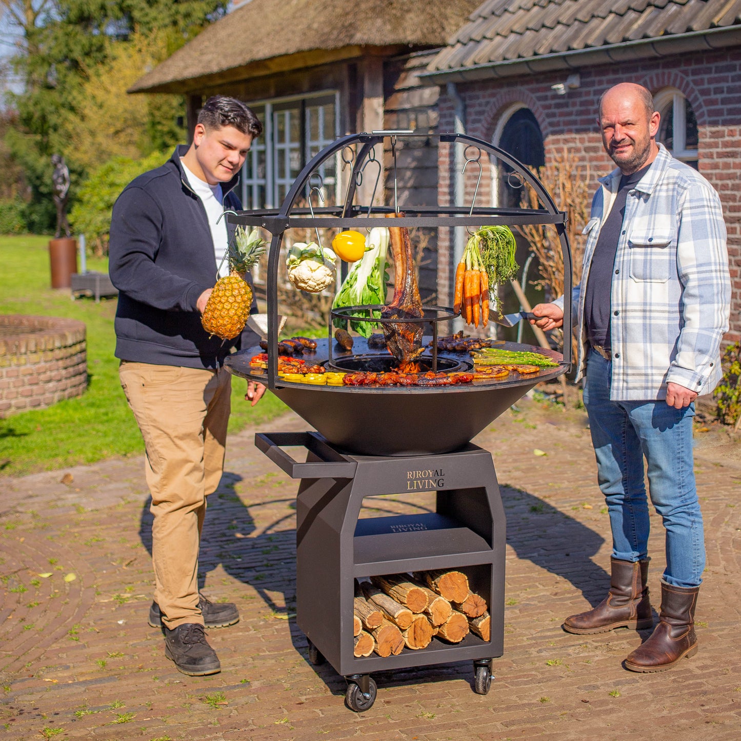 BBQ Plancha Cage 100cm Ø