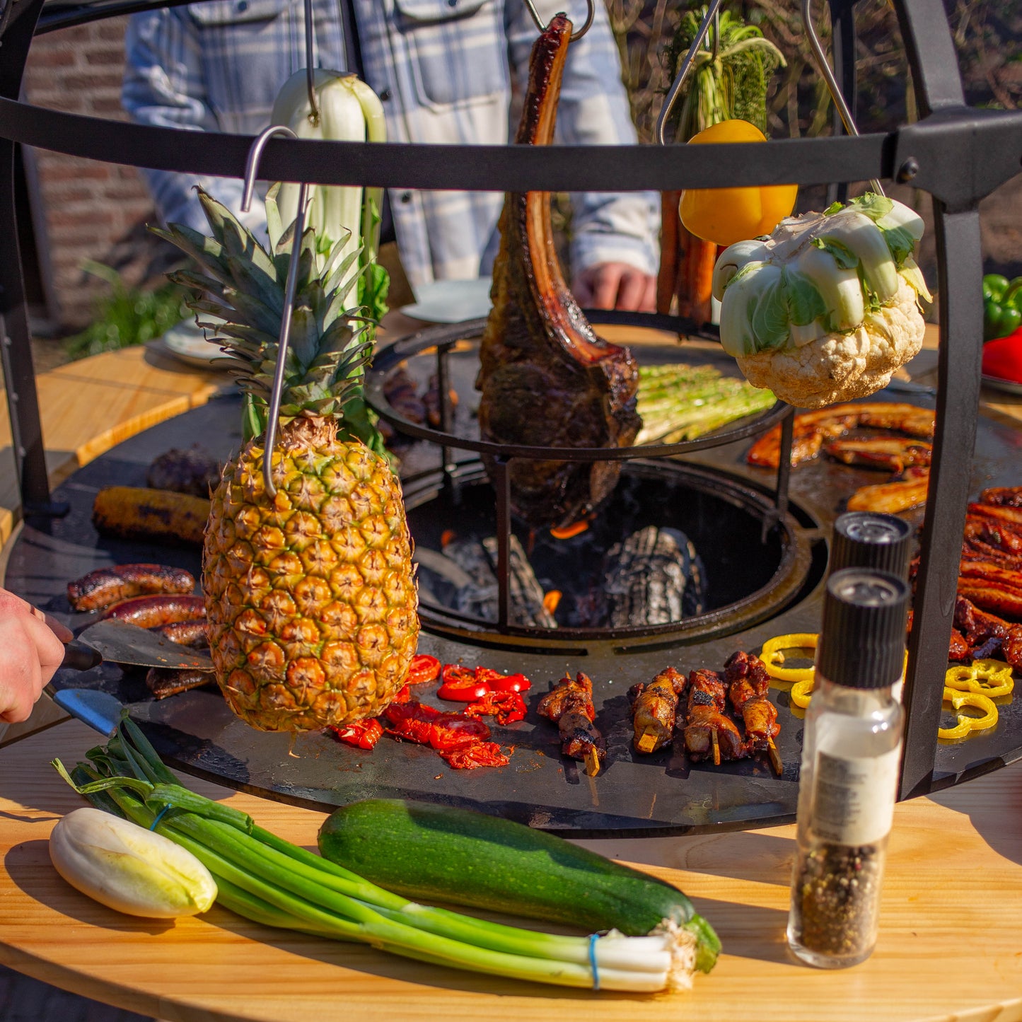 BBQ Plancha Cage 100cm Ø