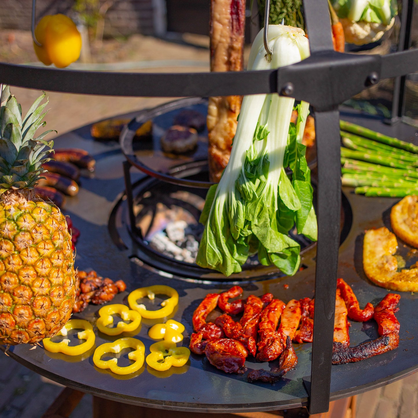 BBQ Plancha Cage 100cm Ø