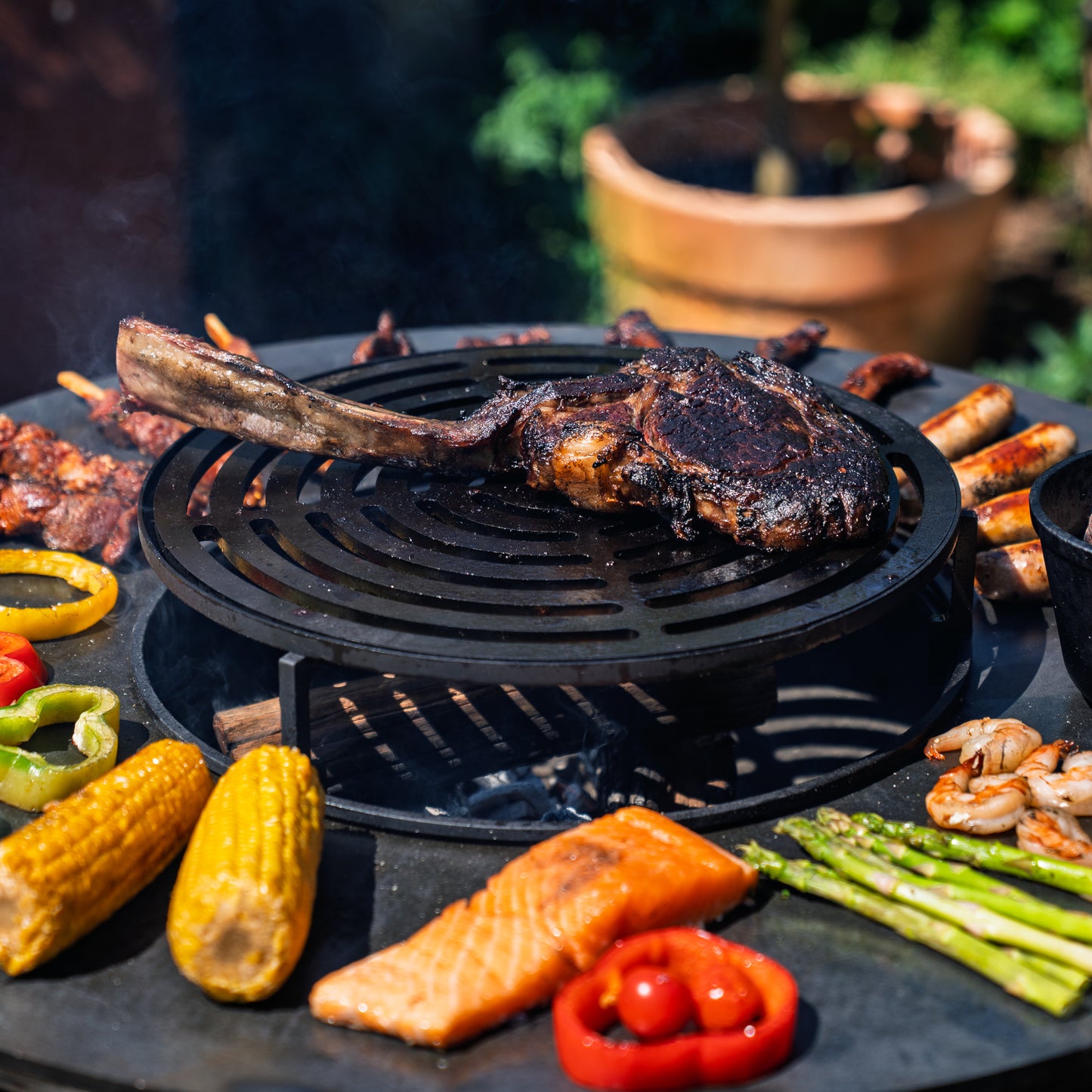 Plancha Grillrooster 36,5Ø - BBQ Accessoire