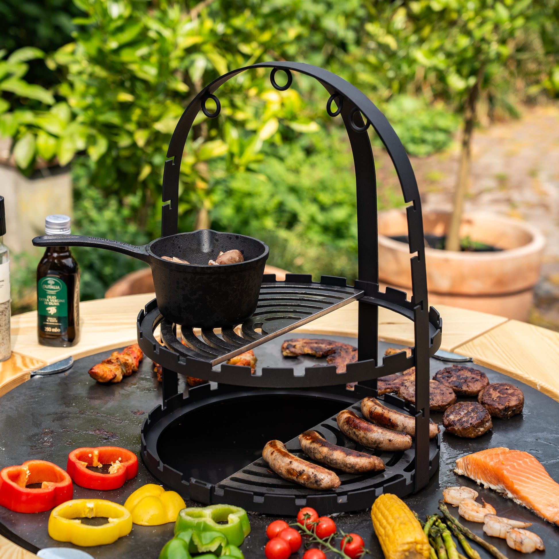 Wiltec gietijzeren grillplaat 49,8 x 24,3 x 1,5 cm, plaat voor barbecue met behoud van warmte, grillrooster voor typische grillstrepen op Wiltec gietijzeren grillplaat 49,8 x 24,3 x 1,5 cm, plaat voor barbecue met behoud van warmte, grillrooster voor typische grillstrepen op